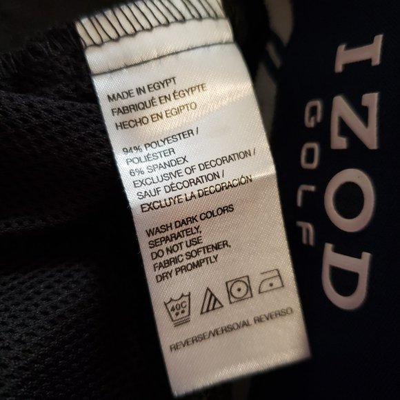 IZOD Swingflex Men's 36 Black Classic-Fit Stretch Performance Golf Pants NWT $70 - Picture 13 of 14